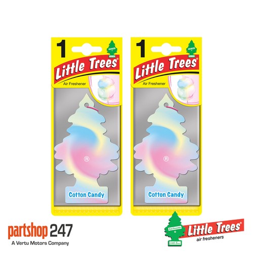Cotton candy little - candy, trees