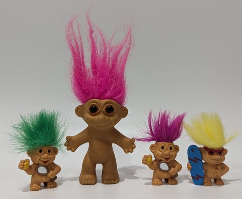 Vintage troll doll vinyl - vintage,