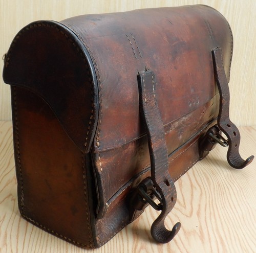 Leather bag ww1 antique - ww1,