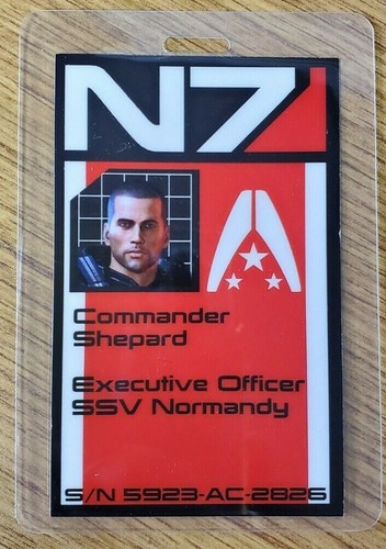Mass effect badge n7 - effect, id