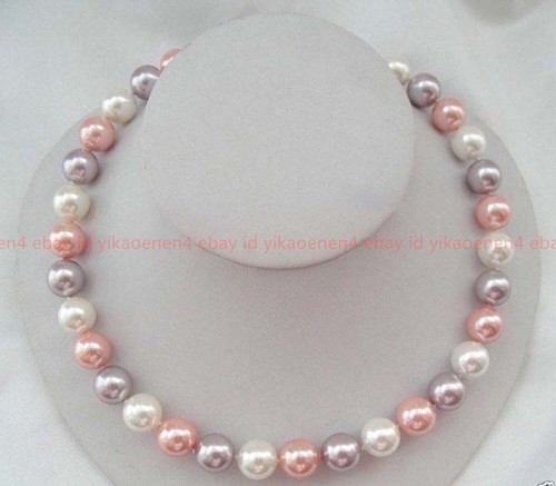 Genuine 12mm white - genuine, pink