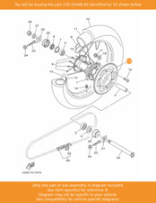 YAMAHA Sprocket, Driven (48t)