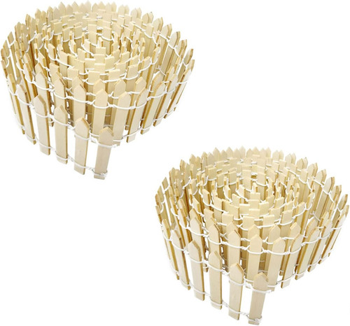 2pcs wooden miniature garden - 2pcs,