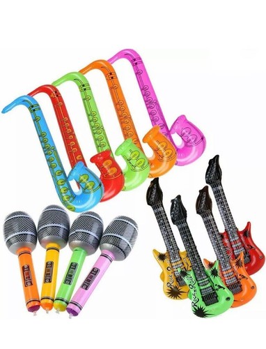 Inflatable guitar saxophone - inflatable,
