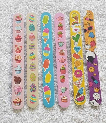 Printed emery board nail files - emery,