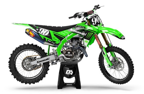 Kawasaki motocross graphics - kawasaki,