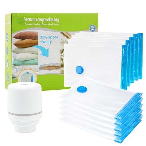 Vacuum storage bags with - storage,