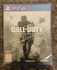 Call of Duty Modern Warfare Remastered (PlayStation 4, 2017)