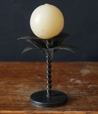 Vintage Wrought Iron Candle