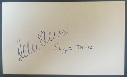 Helen sharman signed - signed, autograph