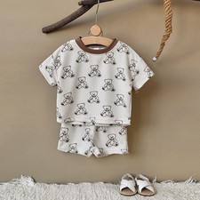 Baby Boy Girl Cute Bear Short
