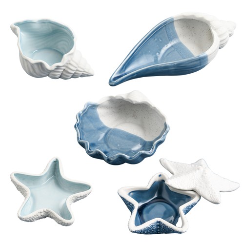 Sea star ceramic tray - star,