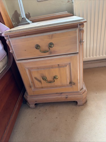 Ducal limed oak bedside - oak,