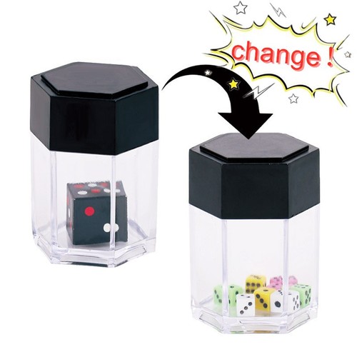 Magic dice explosion trick - magic,