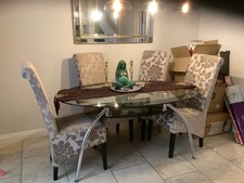 table and 4 chairs used