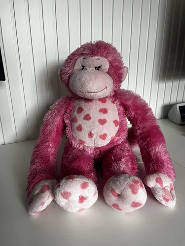 Build bear pink with hearts - build-a-bear,