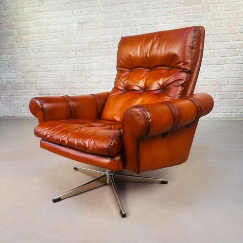 Mid century danish - danish, leather