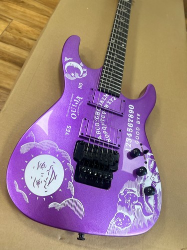 Purple ouija board graphic - purple,