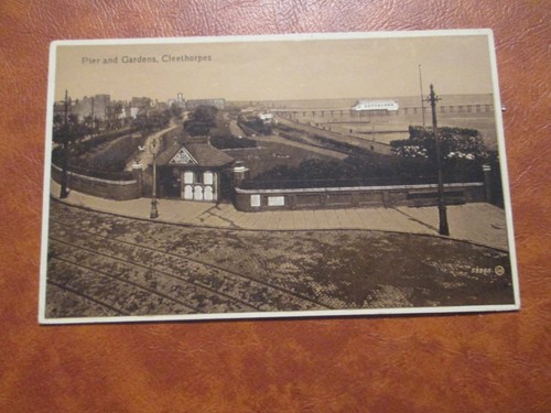 Postcard cleethorpes pier - postcard, cleethorpes,