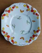 Diamond China 7844 Sandwich Plate. Made In England. Vintage.