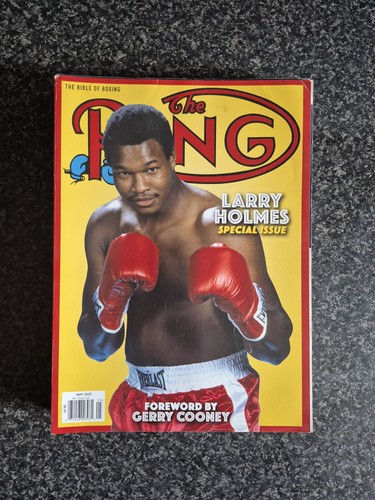 The ring magazine larry holmes - the,