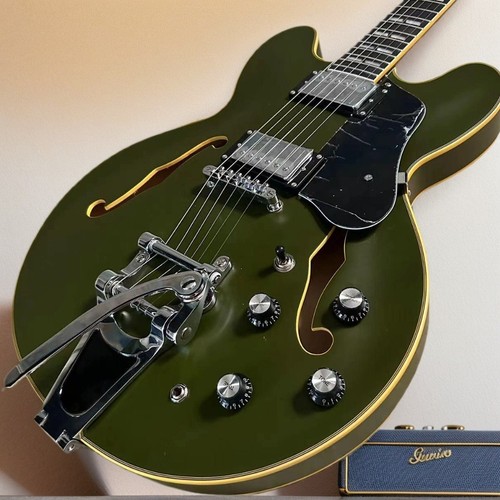 Electric guitar semi hollow - electric,