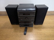 Philips 320 Hi-Fi System CD, Twin Tape, Turntable, Tuner, speakers and remote 