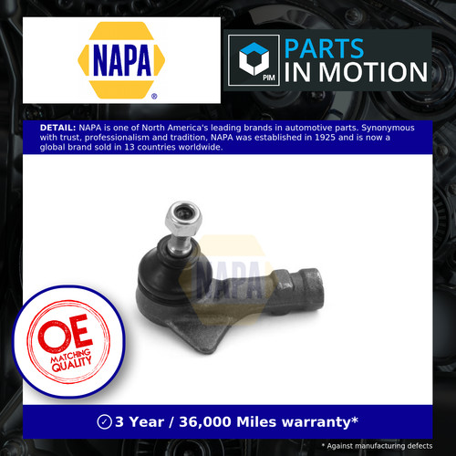 Tie track rod end fits - rod,