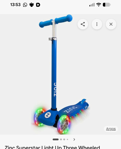 Zinc superstar light three - up,