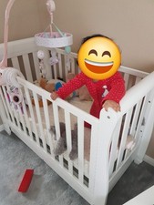 Mamas papas mia sleigh cot - mamas,