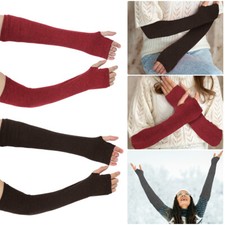 Women fingerless ladies long - women,