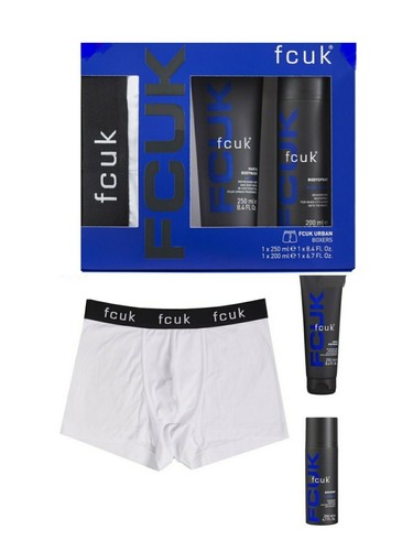 Fcuk urban 3pcs gift set - fcuk, him