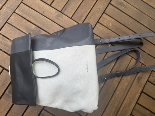Paul smith leather black and - smith,