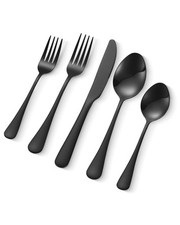 VEVOR 30-Piece Silverware Set Stainless Steel Cutlery Flatware Utensils for 6
