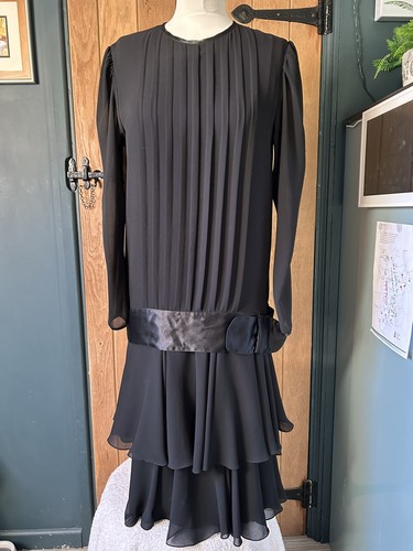 Parigi vintage black long slv - long,