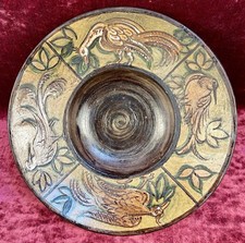 An Amazing Bowl In The Manner Of William De Morgan. 1932