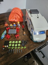 Playmobil Camper Van with Tent & Accessories