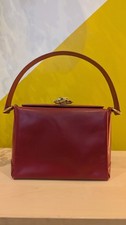 Vintage Gucci Red Calf Leather