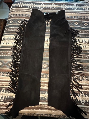 Western chaps black - chaps,