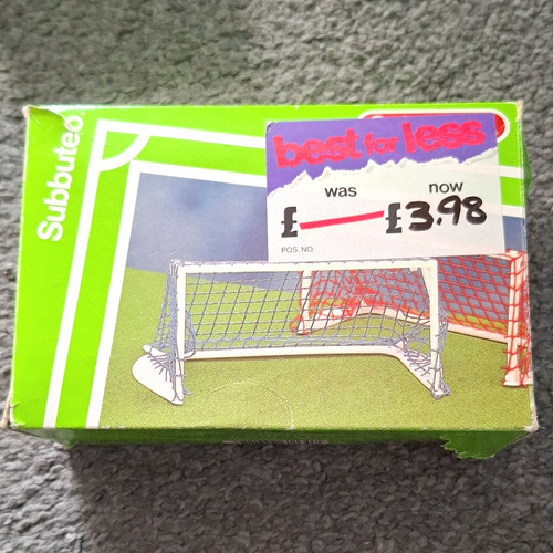 Subbuteo football goals with - subbuteo,