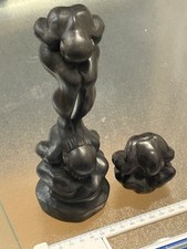 Two Yogi Men sculpture, often