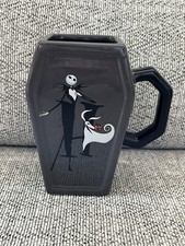 A Nightmare Before Christmas ‘H’ Coffin Shaped Mug Jack Skellington Disney