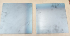 2 x 240mm x 240mm x 2mm Sheet Steel Offcuts Welding Fabrication