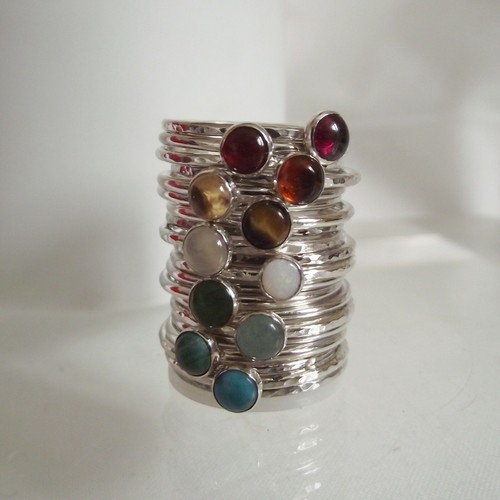 Gemstone sterling silver - gemstone,