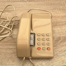 Vintage BT  Viscount REN1 Telephone Beige Retro