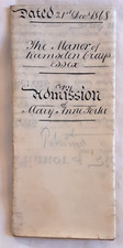Antique Legal Document -
