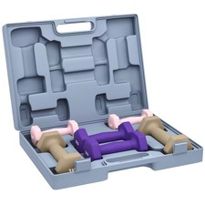 SPORTNOW 12kg Hex Dumbbells