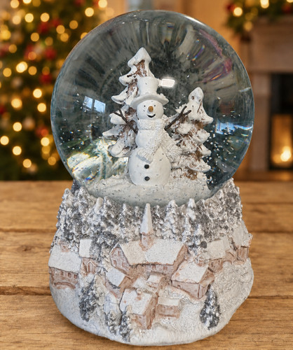 Snowglobe snowy christmas town - snowglobe,
