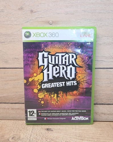 Xbox 360 guitar hero greatest - guitar,