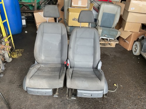 Twin swivel seat - swivel, leather